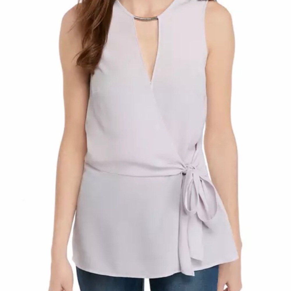 Michael Kors | side tie hardware blouse